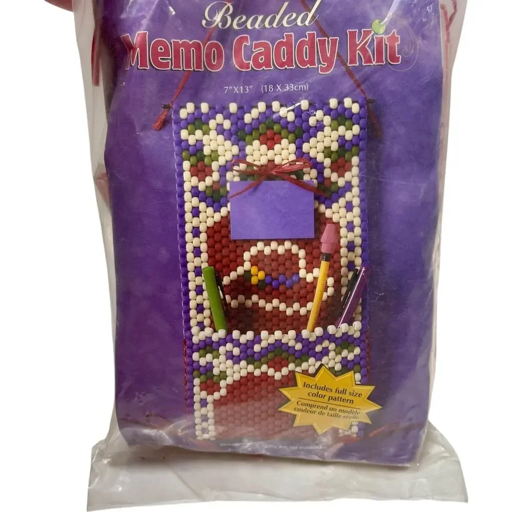 The Beadery Beaded Memo Caddy Kit 5581 7x13